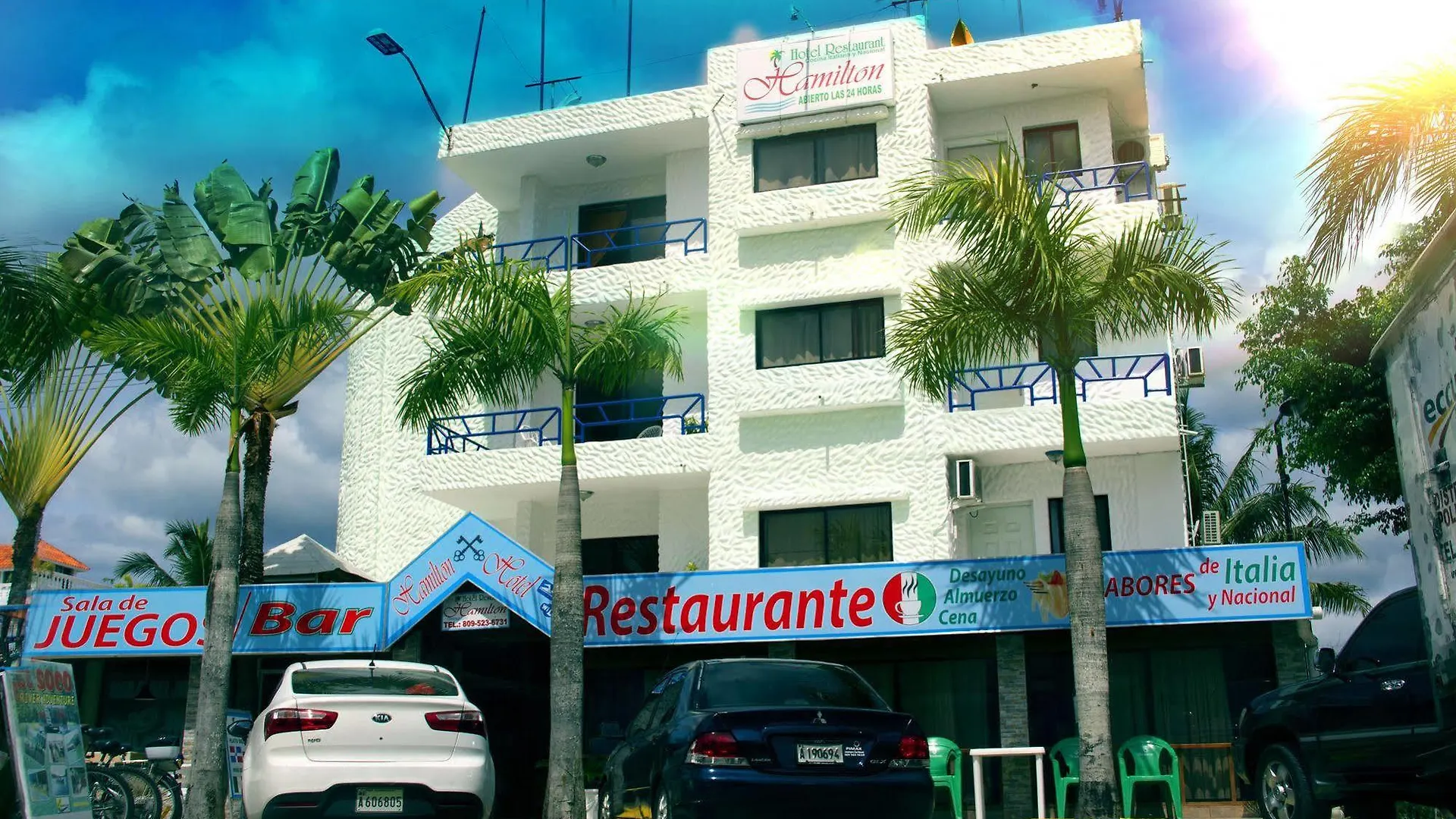 Hotel Restaurant Hamilton Boca Chica 0*,